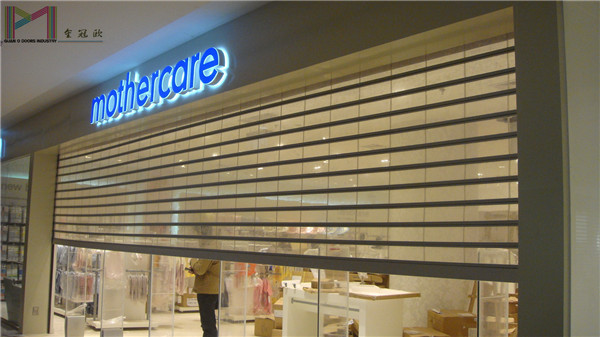 什么是濟(jì)南水晶卷簾門？